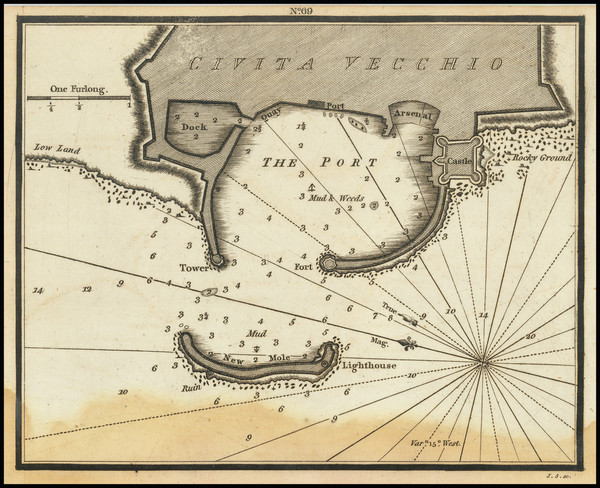 1-Northern Italy Map By William Heather