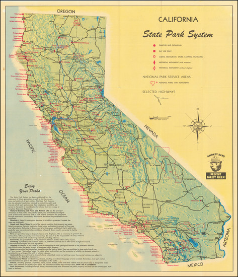 95-California Map By California Department of Natural Resources