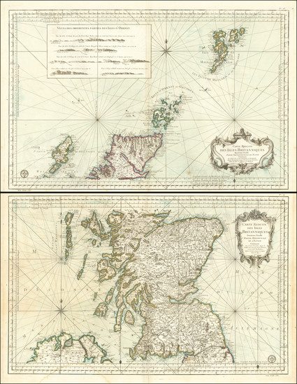 8-Scotland Map By Depot de la Marine