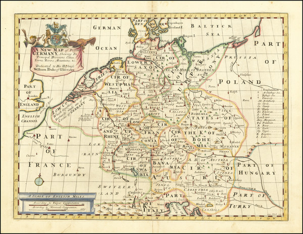 54-Germany Map By Edward Wells