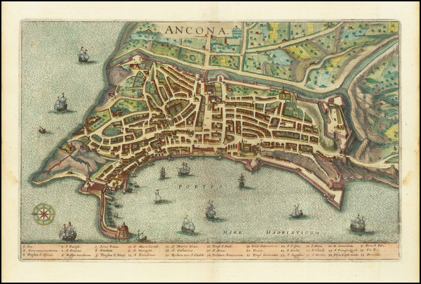 97-Other Italian Cities Map By Matthaus Merian