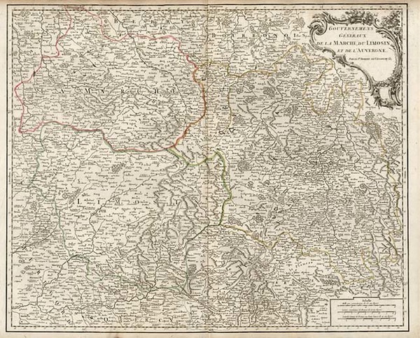 93-Europe and France Map By Gilles Robert de Vaugondy / Charles Francois Delamarche