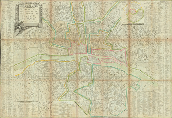 21-Paris and Île-de-France Map By Esnauts & Rapilly