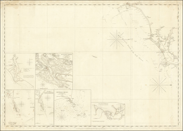 96-North Carolina Map By E & GW Blunt