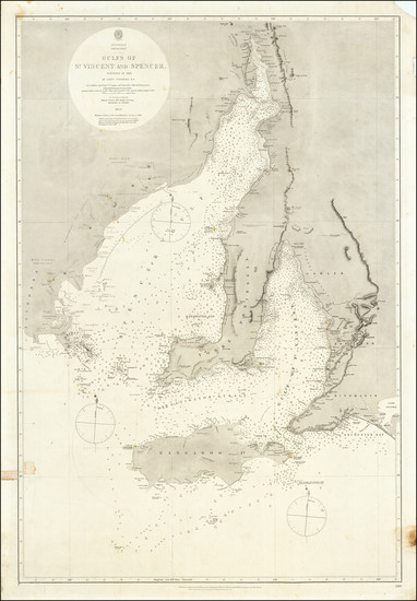 93-Australia Map By British Admiralty