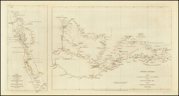 94-Australia Map By Royal Geographical Society