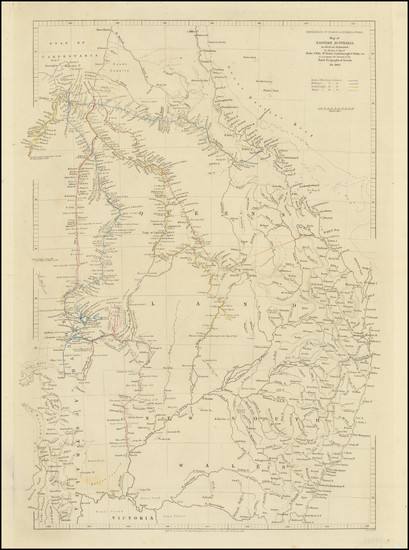 10-Australia Map By Royal Geographical Society