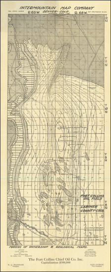 90-Colorado and Colorado Map By Intermountain Map Company