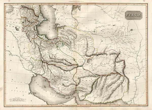 79-Asia, Central Asia & Caucasus and Middle East Map By John Pinkerton