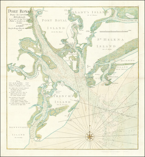 49-Southeast Map By George Louis Le Rouge