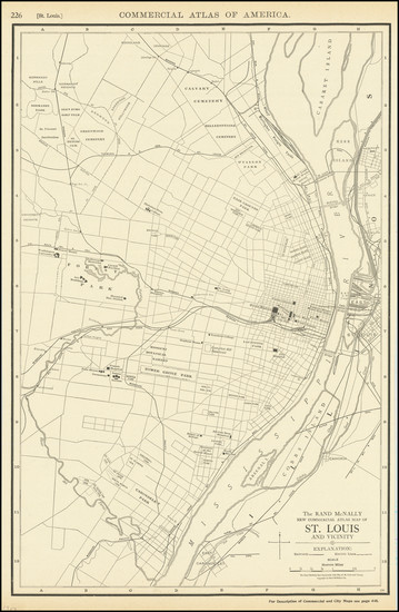 9-Missouri Map By Rand McNally & Company