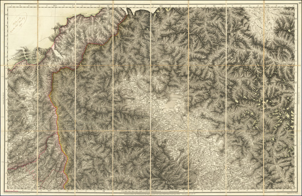 19-India and Pakistan Map By J & C Walker