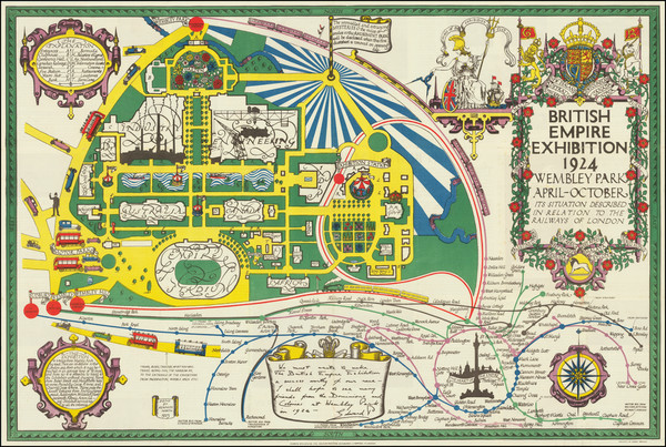 11-British Isles, London and Pictorial Maps Map By Kennedy North