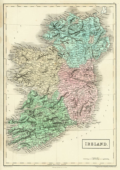 43-Europe and British Isles Map By Adam & Charles Black