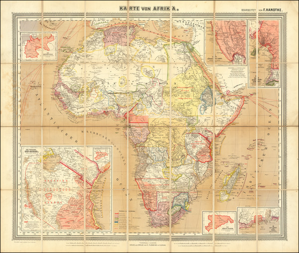 14-Africa Map By Carl Flemming