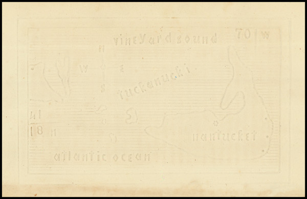14-Massachusetts Map By New England Institution for Education of the Blind