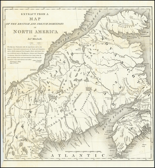 28-New England, Maine and Eastern Canada Map By S. L. Dashiell