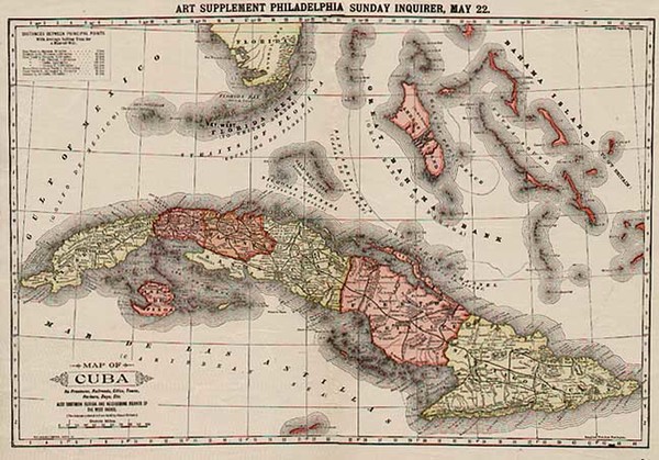 9-Southeast and Caribbean Map By Werner Co.