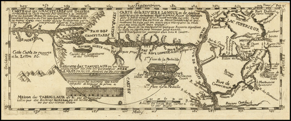 10-Midwest, Plains and Rocky Mountains Map By Baron de Lahontan