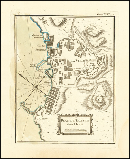 56-Other Italian Cities Map By Jacques Nicolas Bellin