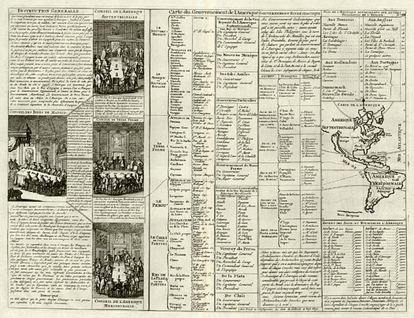 79-South America, California and America Map By Henri Chatelain