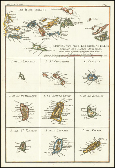 100-Virgin Islands and Other Islands Map By Rigobert Bonne