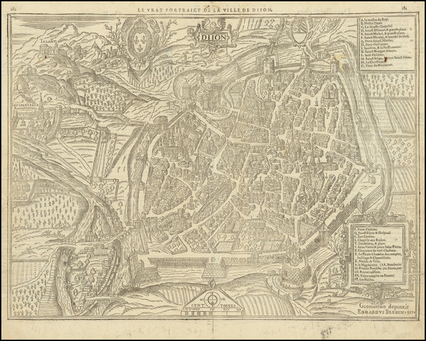 8-Nord et Nord-Est Map By Francois De Belleforest