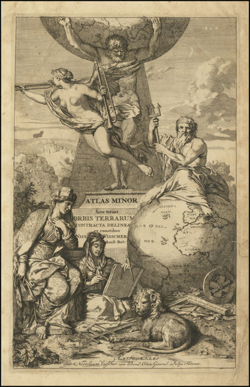 26-Title Pages Map By Nicolaes Visscher I