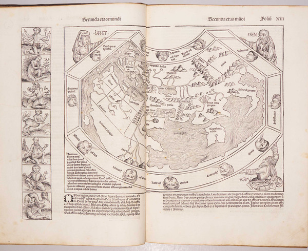 80-Atlases Map By Hartmann Schedel