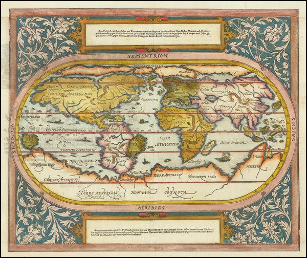 5-World Map By Sebastian Munster