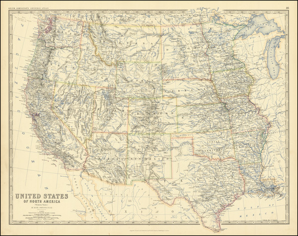 55-Texas, Plains, Southwest, Rocky Mountains, Montana, Wyoming, Pacific Northwest and California M