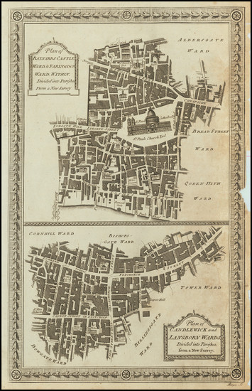 60-London Map By C.C. Royce