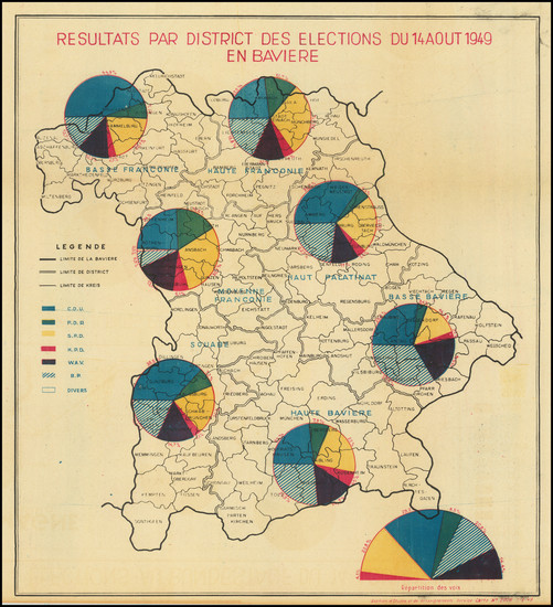 24-Süddeutschland Map By Service Cartographique du C.C.F.A.