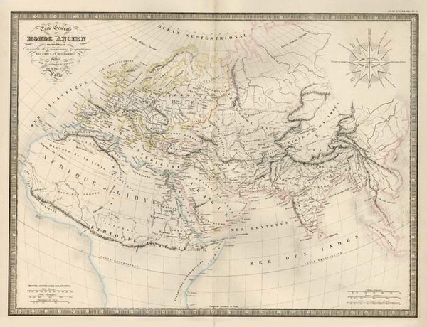 32-World and World Map By J. Andriveau-Goujon