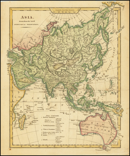 2-Asia and Australia Map By Robert Wilkinson