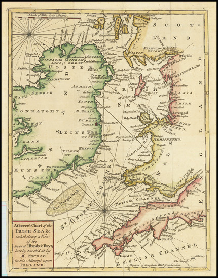 95-British Isles and Ireland Map By John Gibson