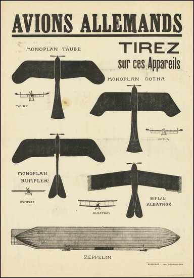 6-France, World War I and Germany Map By Imp. Gounouilhou