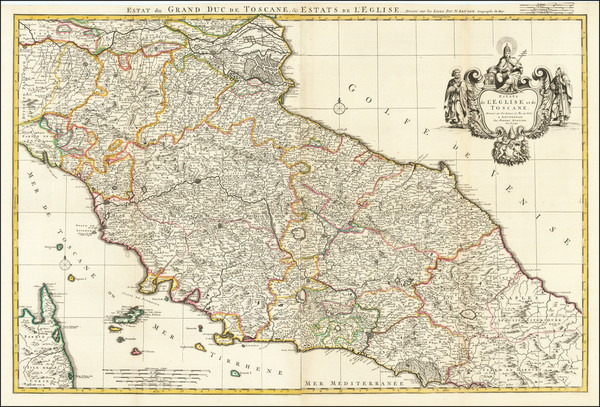 9-Italy Map By Pierre Mortier