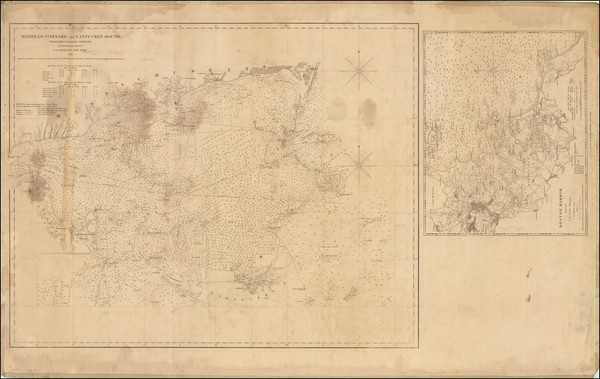 97-Massachusetts and Boston Map By E & GW Blunt