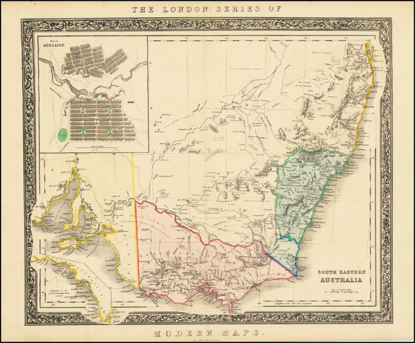 89-Australia Map By John Betts