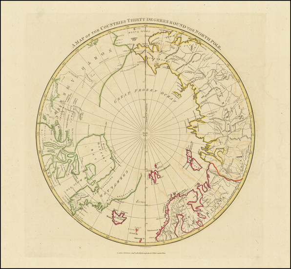 66-Northern Hemisphere and Polar Maps Map By S.I. Neele