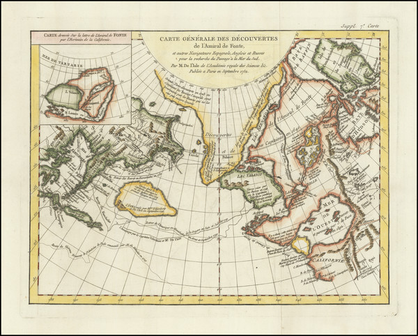 36-Alaska, Russia in Asia and Western Canada Map By Denis Diderot / Didier Robert de Vaugondy