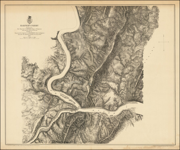 79-West Virginia Map By U.S. War Department