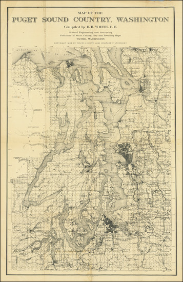 90-Washington Map By David H. White