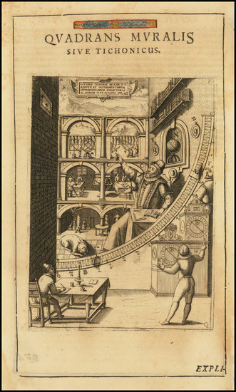 27-Celestial Maps and Curiosities Map By Levinus Hulsius