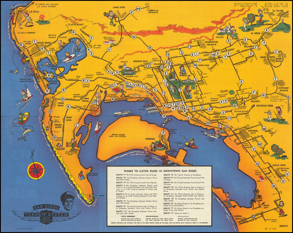 75-San Diego Map By Frye & Smith