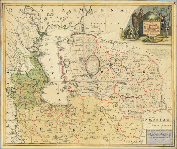 16-Russia, Ukraine and Central Asia & Caucasus Map By A Maas