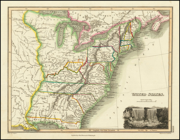 47-United States and Tennessee Map By John Thomson