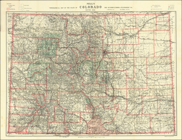 11-Colorado and Colorado Map By Louis Nell