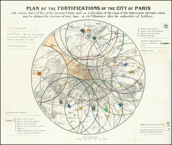 61-Paris and Île-de-France Map By Harper & Brothers